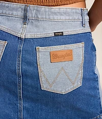 Carpenter Denim Mini Skirt