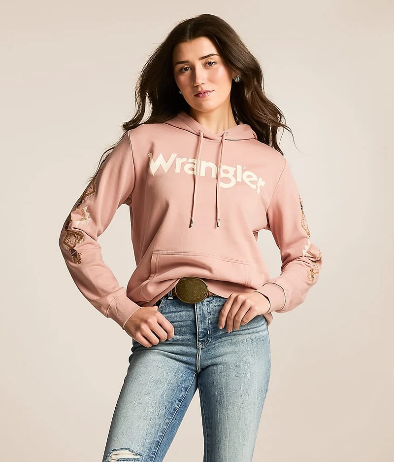 Wrangler® Logo Hooded Sweatshirt