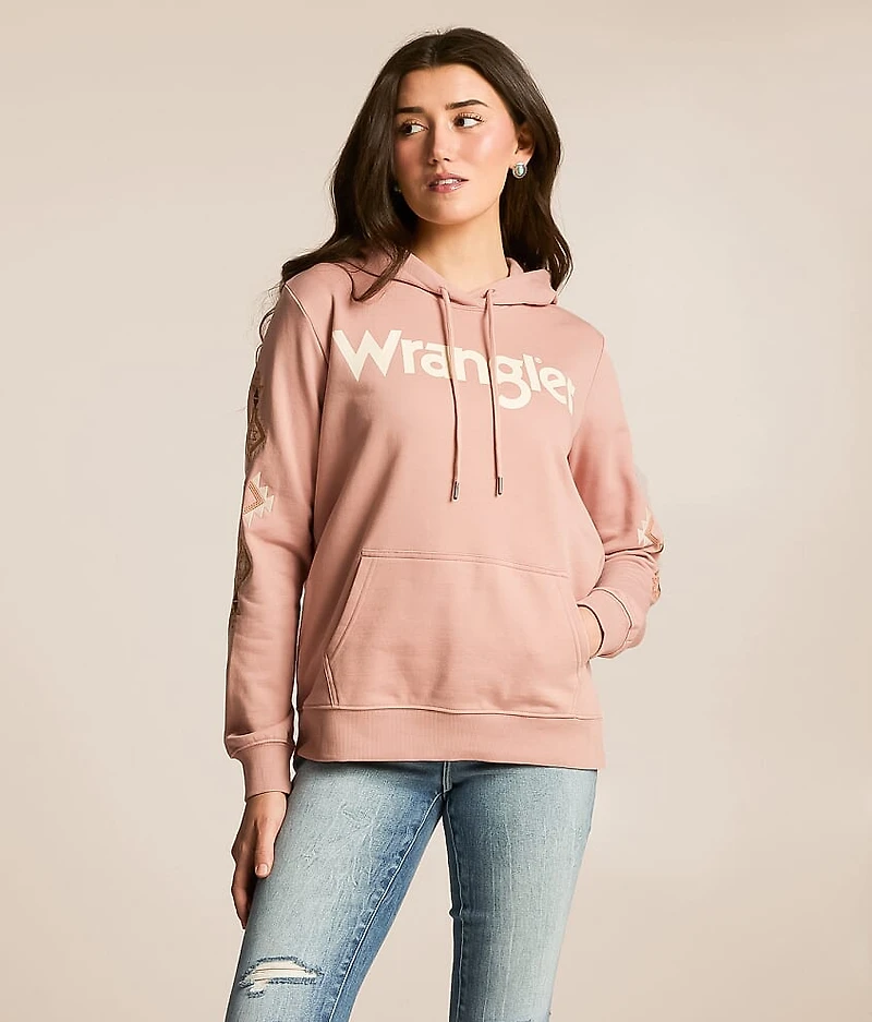 Wrangler® Logo Hooded Sweatshirt