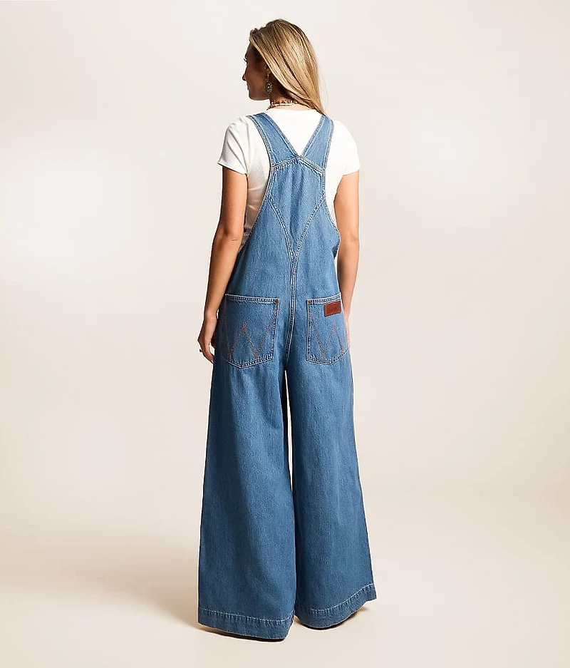 Retro Denim Overalls