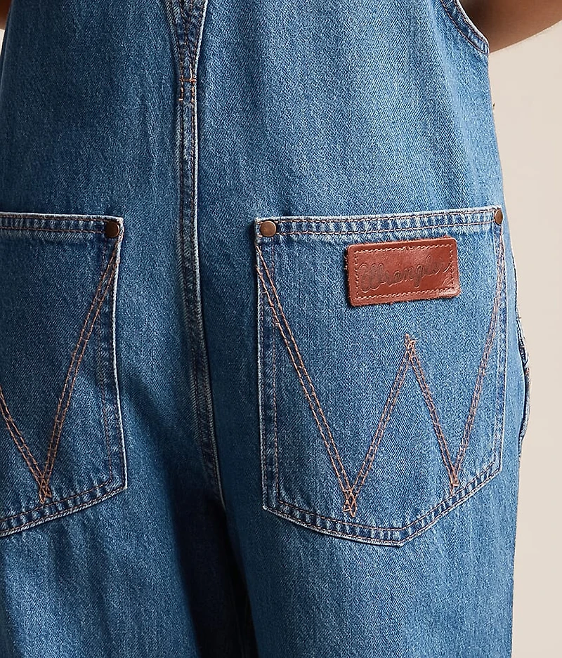 Retro Denim Overalls