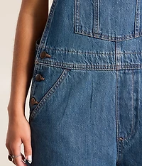 Retro Denim Overalls