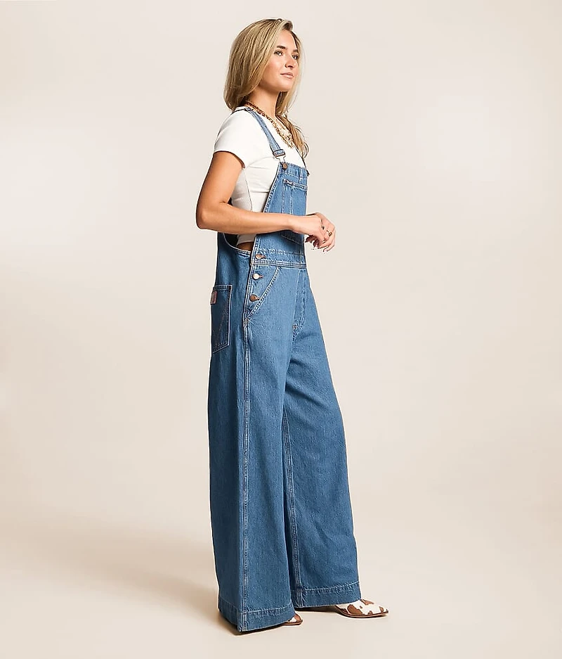 Retro Denim Overalls