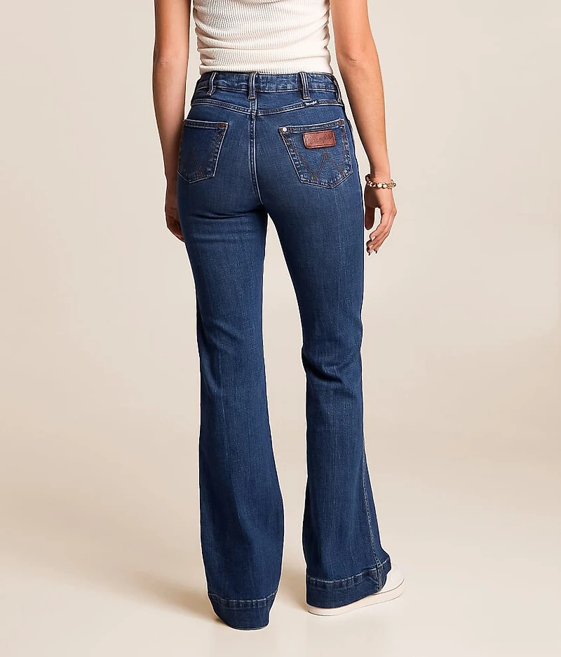 Retro Trouser Flare Stretch Jean