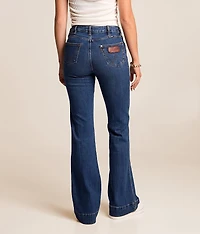 Retro Trouser Flare Stretch Jean