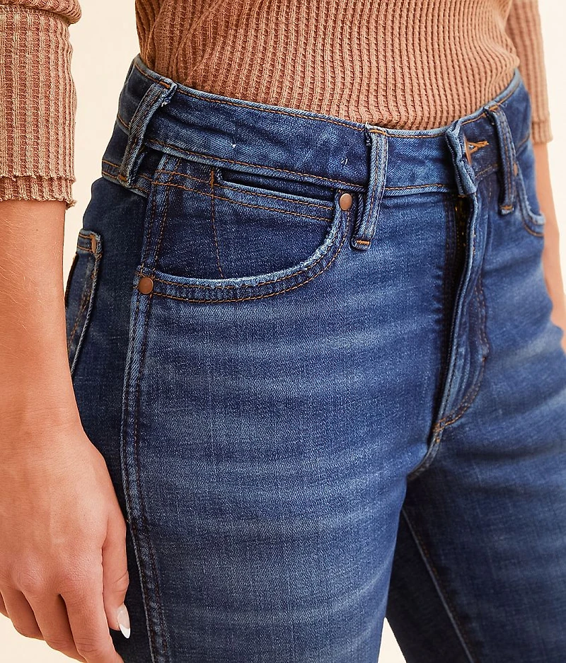 Retro Trouser Flare Stretch Jean