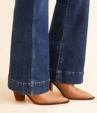 Retro Trouser Flare Stretch Jean