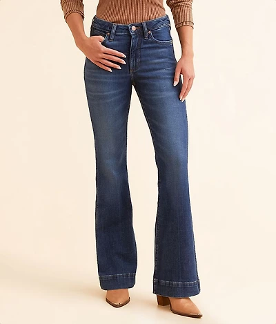Retro Trouser Flare Stretch Jean