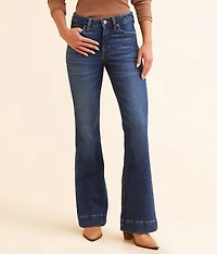 Retro Trouser Flare Stretch Jean