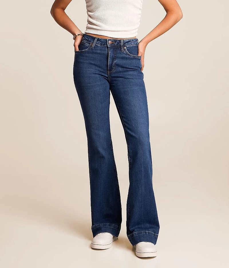 Retro Trouser Flare Stretch Jean