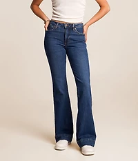 Retro Trouser Flare Stretch Jean
