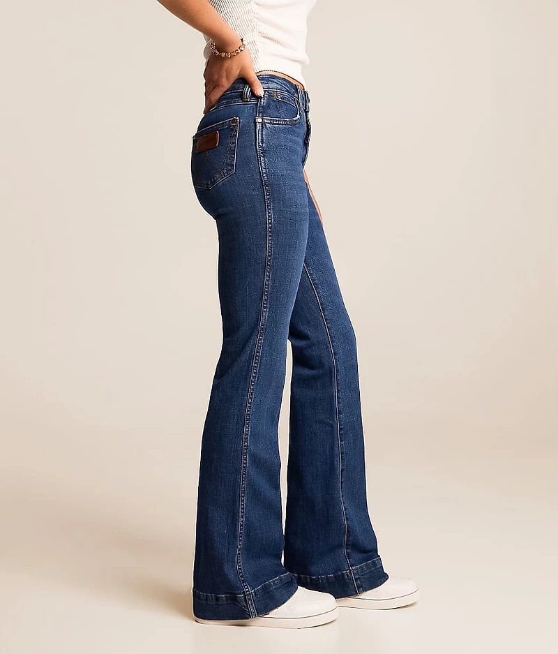 Retro Trouser Flare Stretch Jean