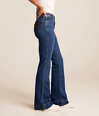 Retro Trouser Flare Stretch Jean