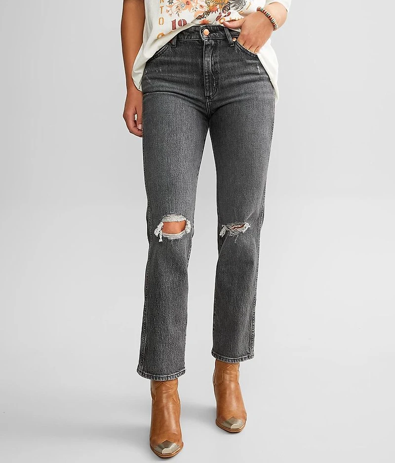 Wild West High Rise Ankle Straight Jean