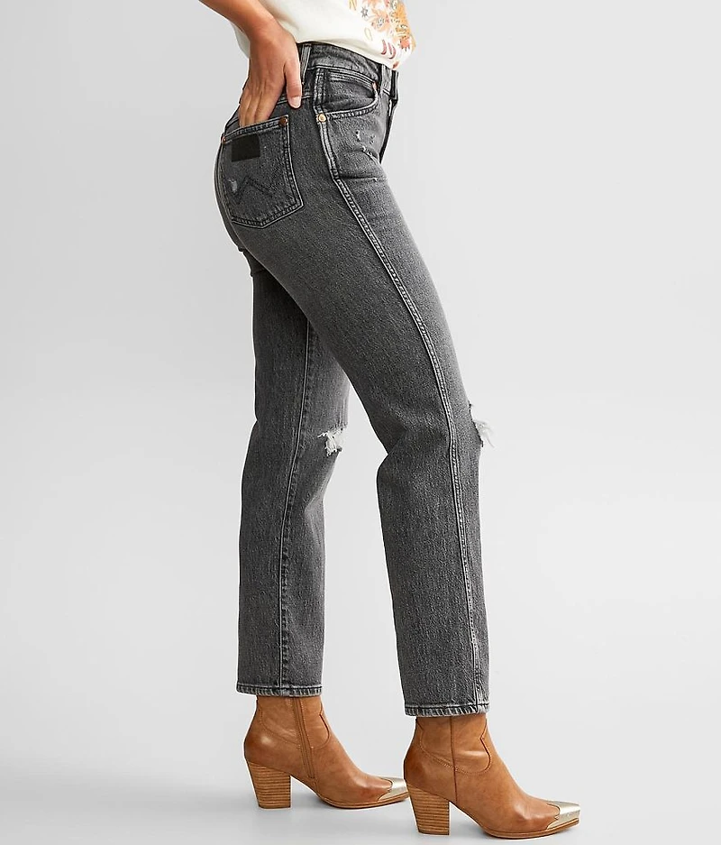 Wild West High Rise Ankle Straight Jean