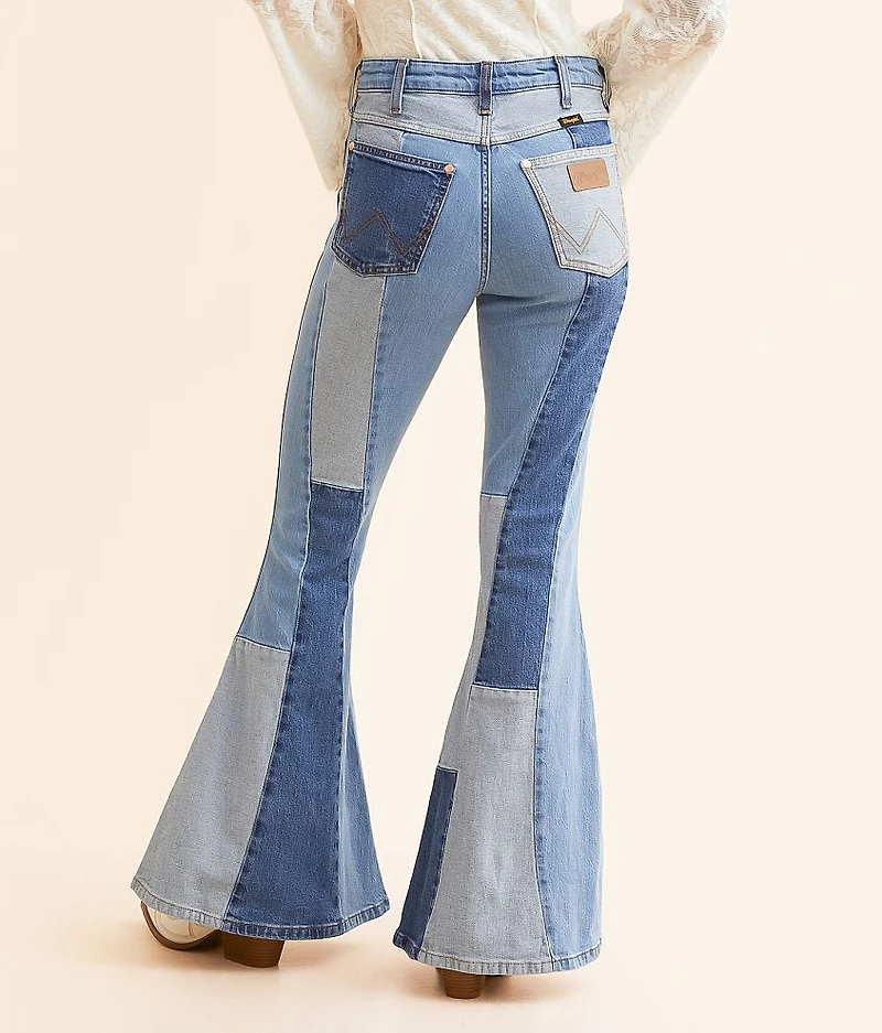 Patchwork Super Flare Jean