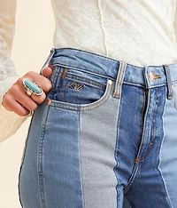 Patchwork Super Flare Jean