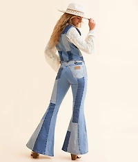 Patchwork Super Flare Jean