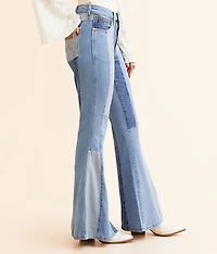 Patchwork Super Flare Jean