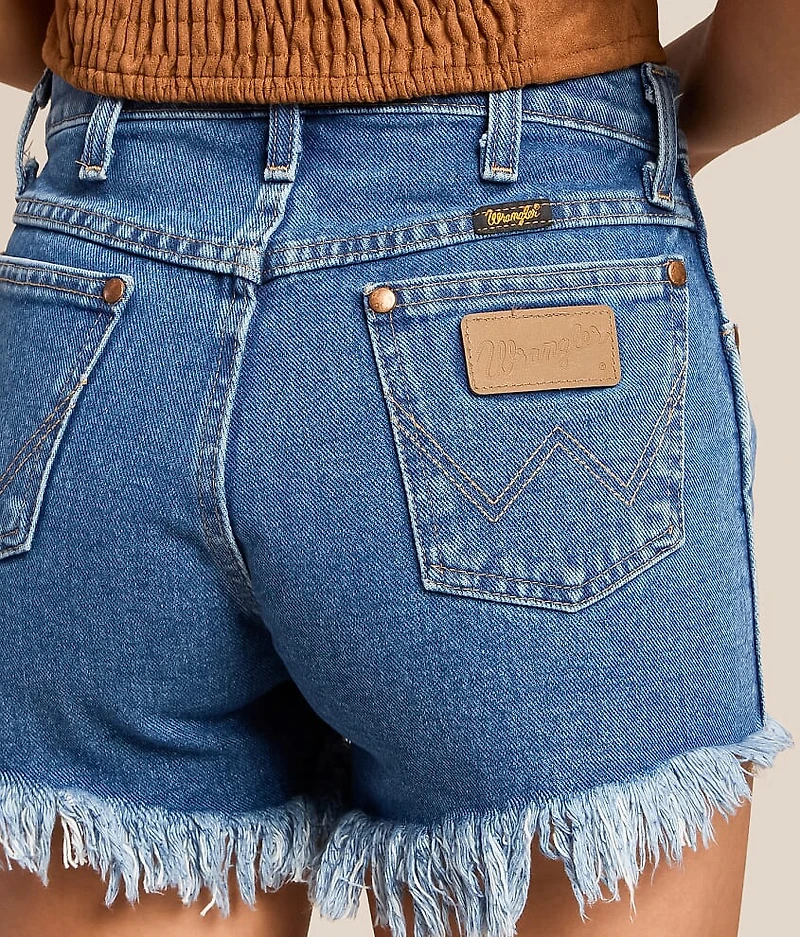 Reworked Cut-Off Denim Short