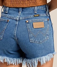 Reworked Cut-Off Denim Short