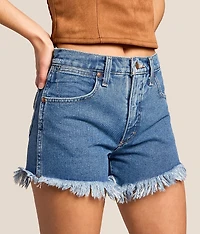 Reworked Cut-Off Denim Short