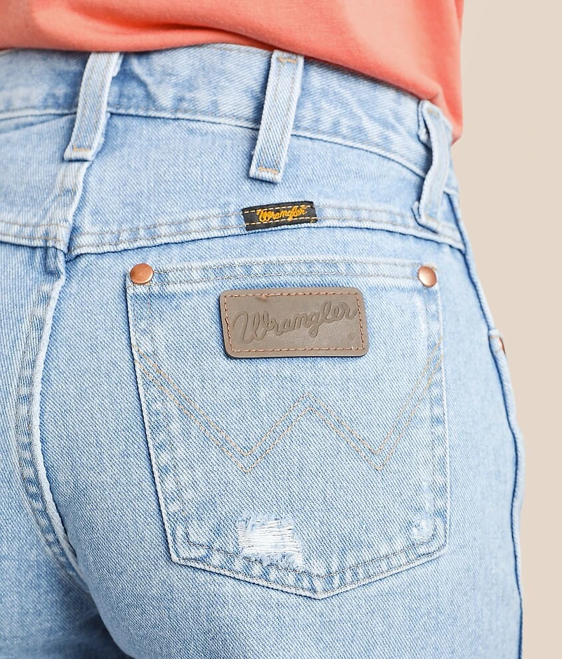 Reworked Cut-Off Denim Short