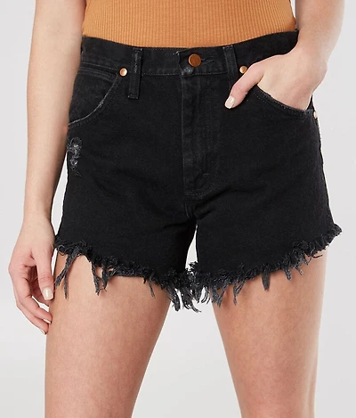 Reworked Cut-Off Denim Short