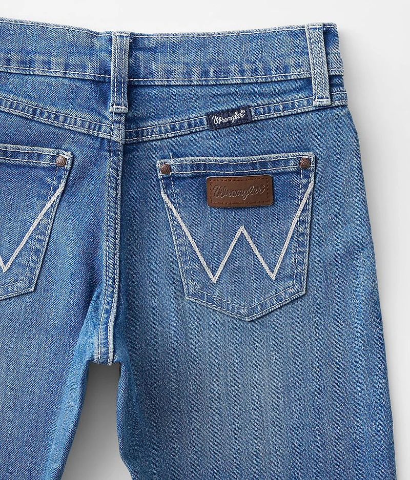 Girls - Mid-Rise Boot Stretch Jean