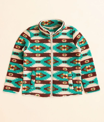 Girls - Southwestern Sherpa Jacket