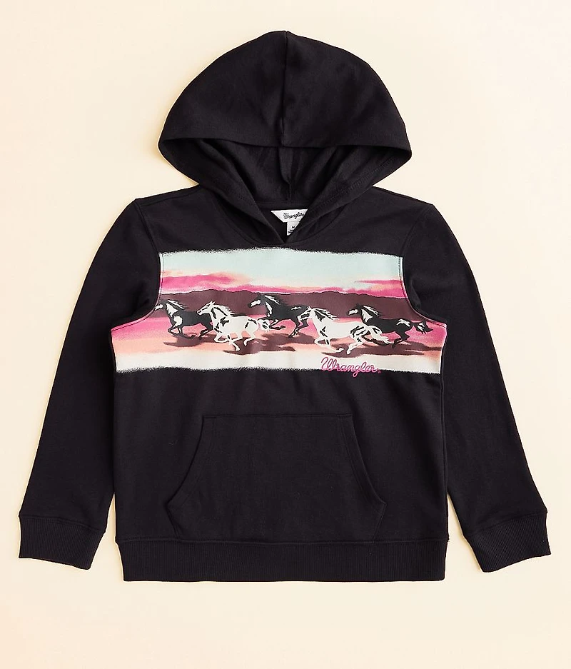 Girls - Wild Horses Hooded Sweatshirt