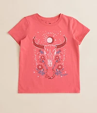 Girls - Steer Head Sunshine T-Shirt
