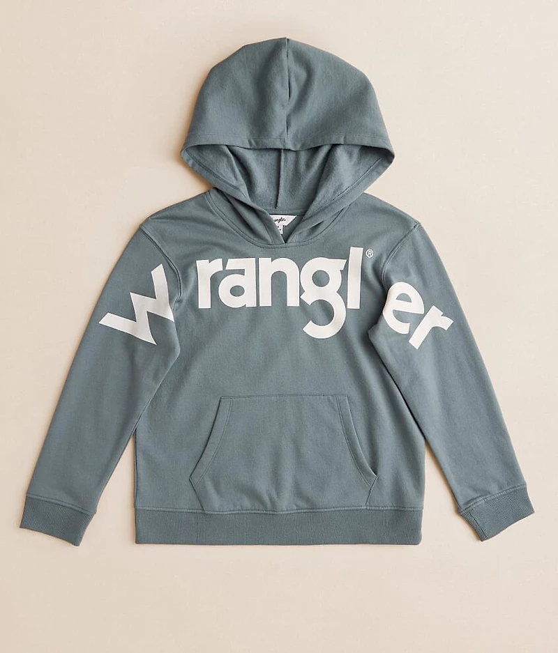 Girls - Wrangler Logo Hooded Sweatshirt