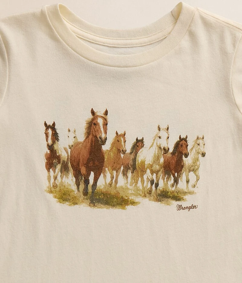 Girls - Horses T-Shirt