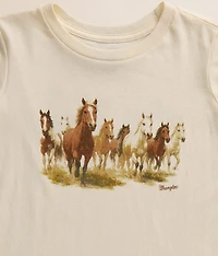 Girls - Horses T-Shirt