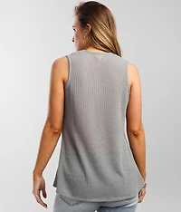 Open Weave Thermal Tank Top