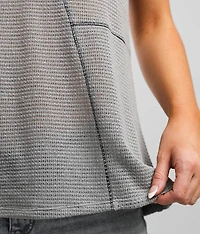 Open Weave Thermal Tank Top