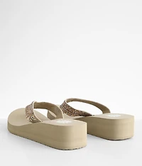 Lessie Glitz Wedge Flip