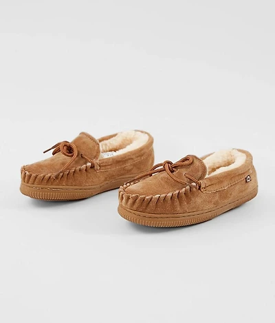 Boys - Leather Moccasin Slipper