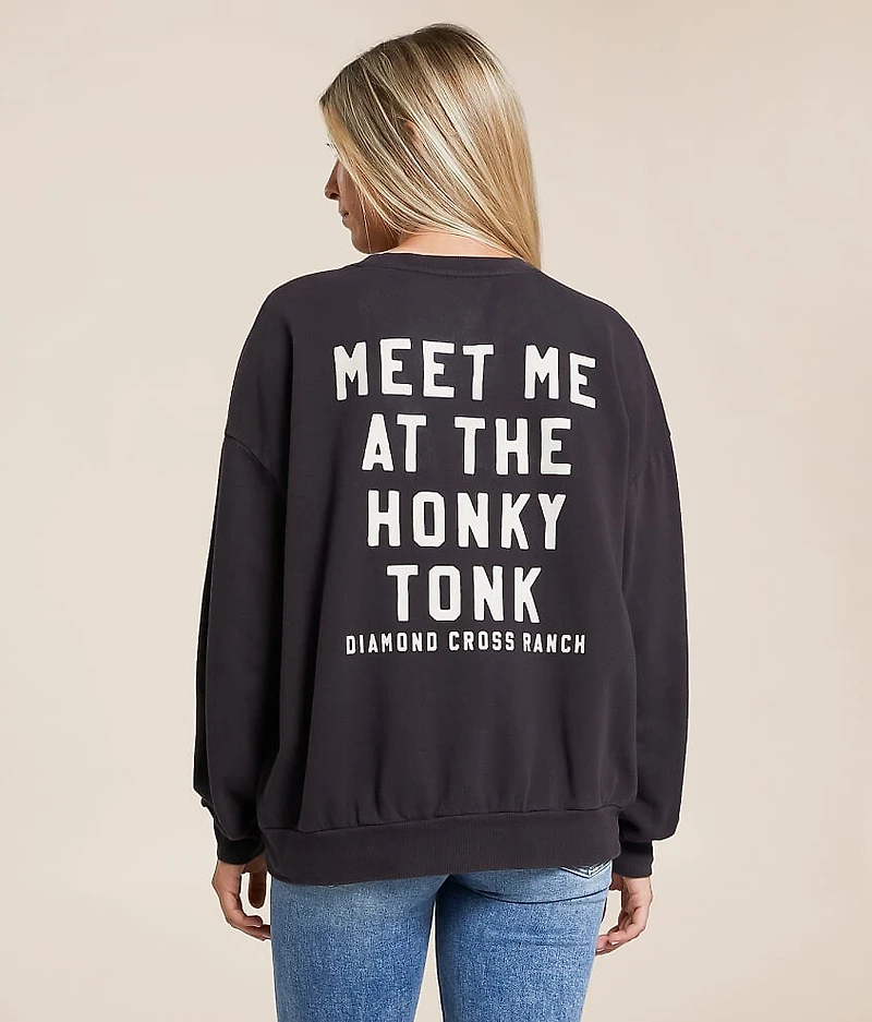 Giddy Up Sunday Oversized Pullover