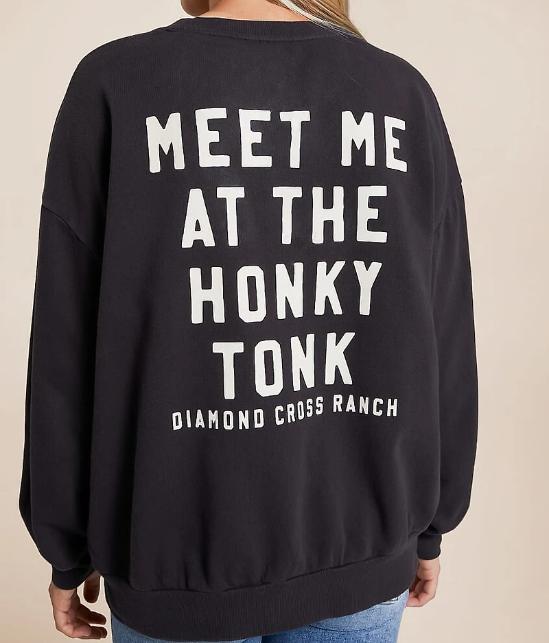 Giddy Up Sunday Oversized Pullover