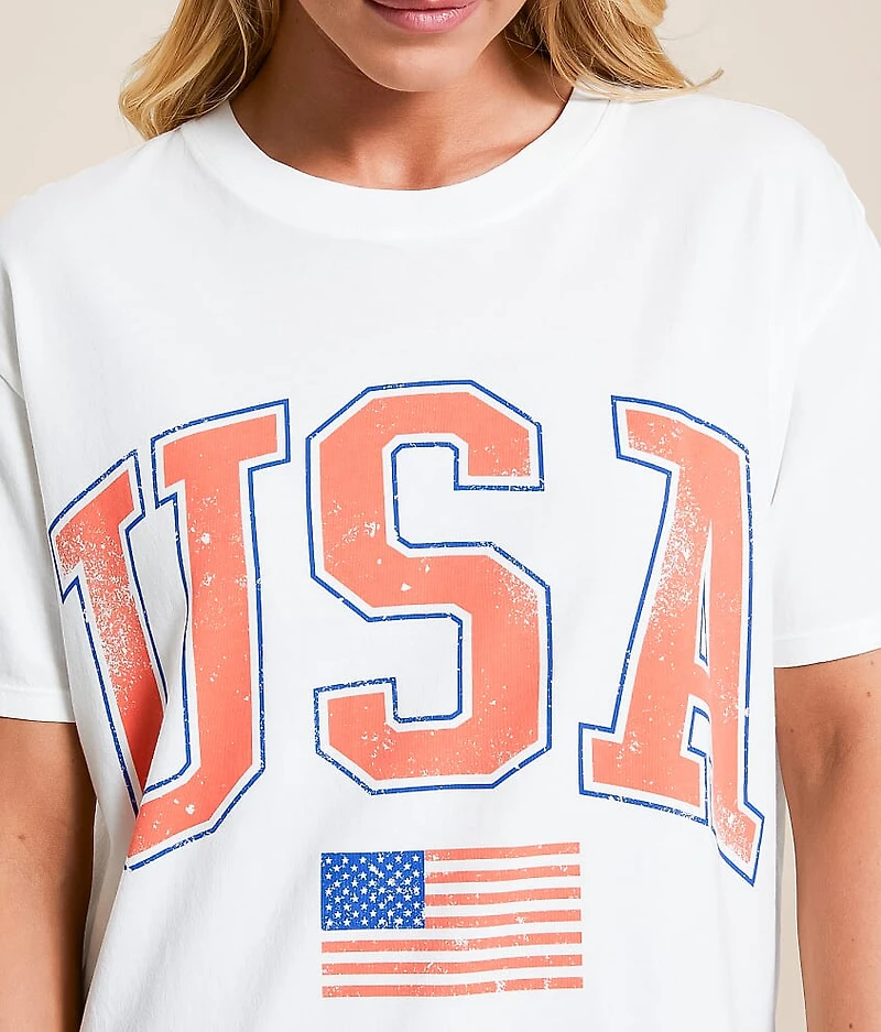 USA Flag Boyfriend T-Shirt