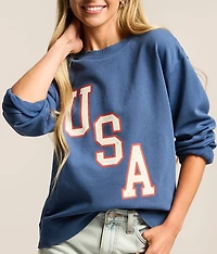 Americana Boyfriend Pullover