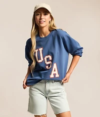 Americana Boyfriend Pullover