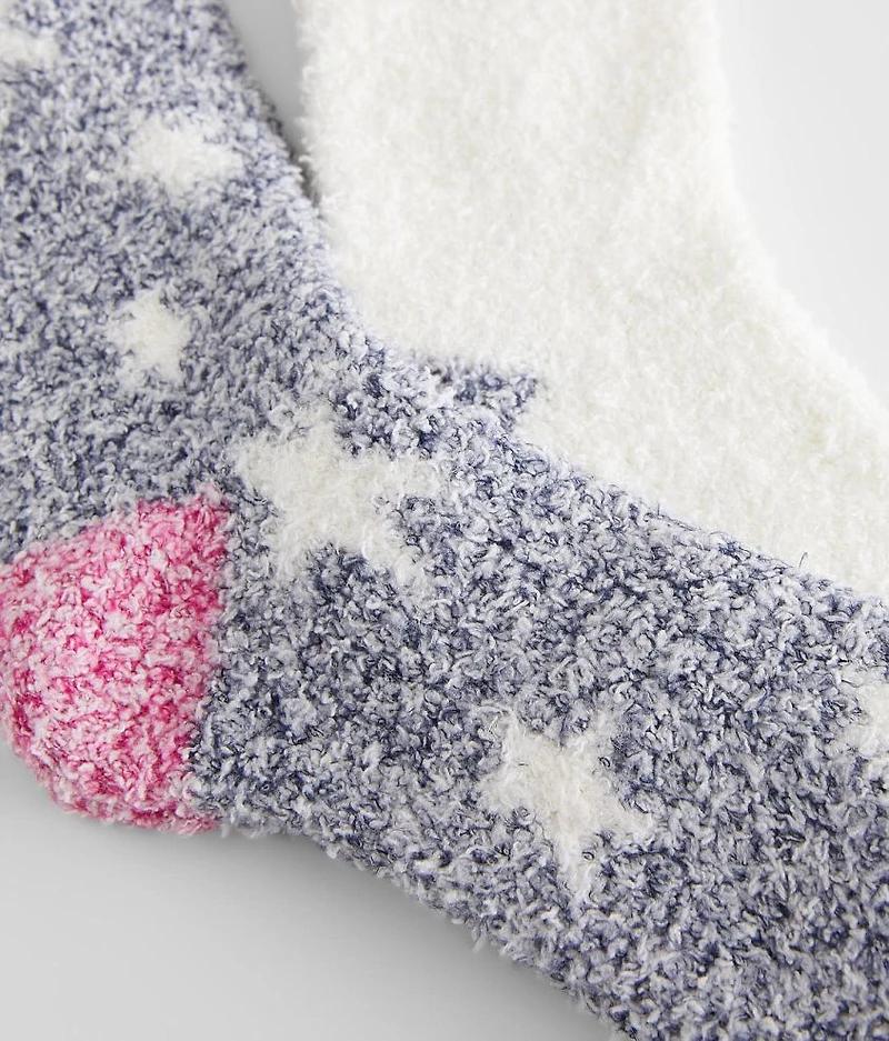 2 Pack Plush Socks