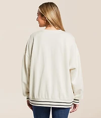 Let's Go Oversized Pullover