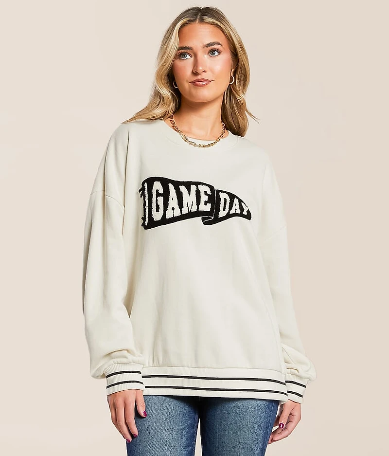 Let's Go Oversized Pullover