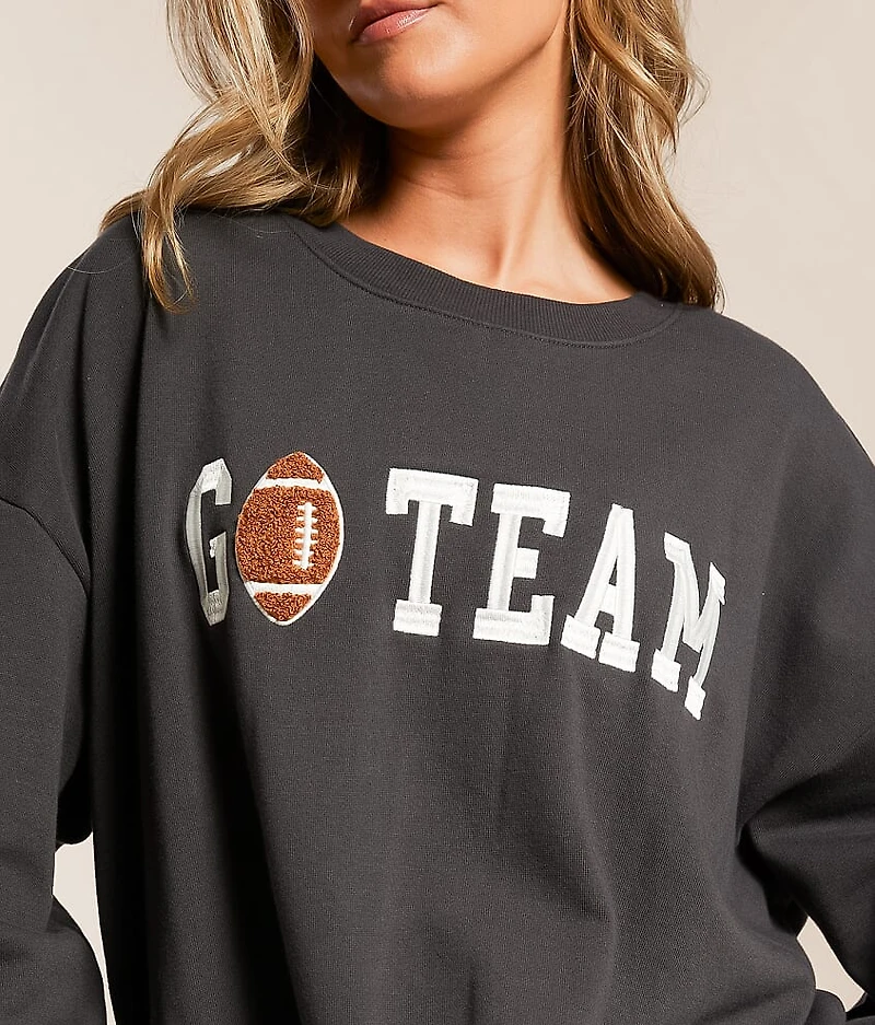 Go Team Oversized Pullover