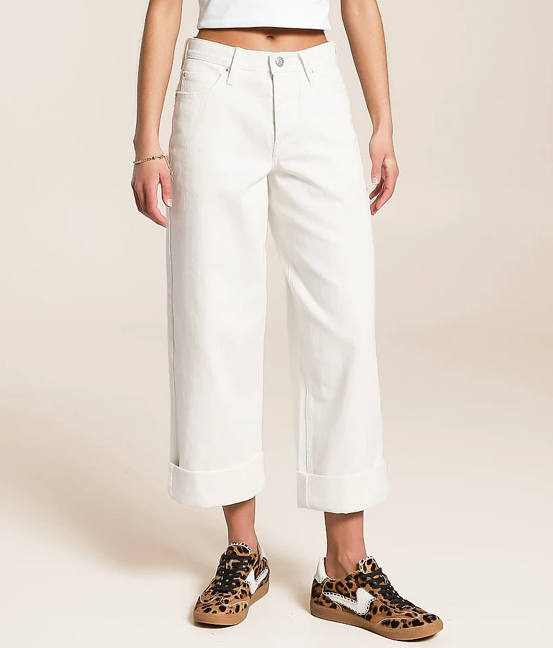 Lou Wide Leg Cuffed Jean