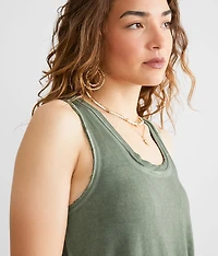 Washed Tank Top